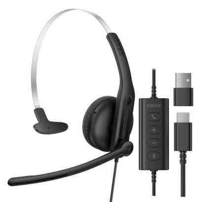Операторские наушники - Edifier CC100 (USB - call center)