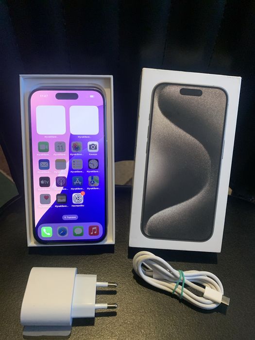 Iphone 15 Pro 256 gb - natural titanium