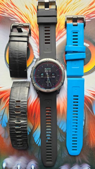 Ceas Garmin Quatix 7 X / Fenix 7 Pro Solar Titanium - 51 mm