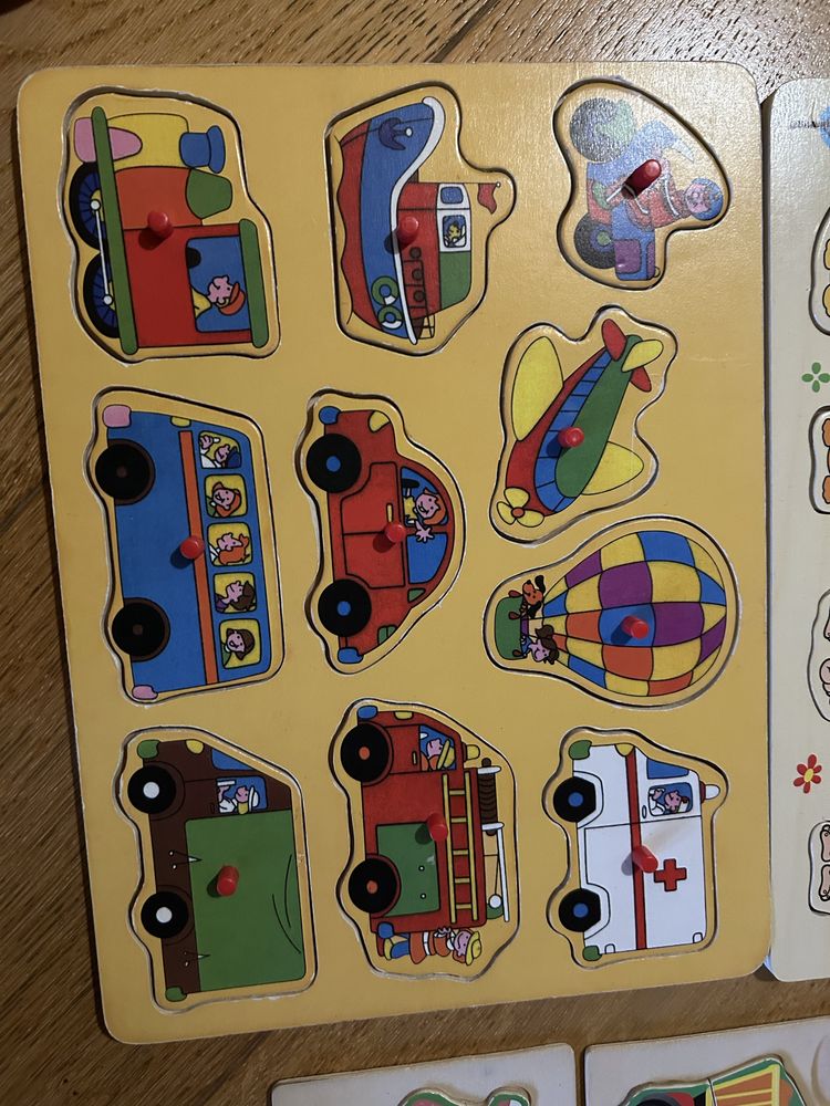 Детски дървени пъзели