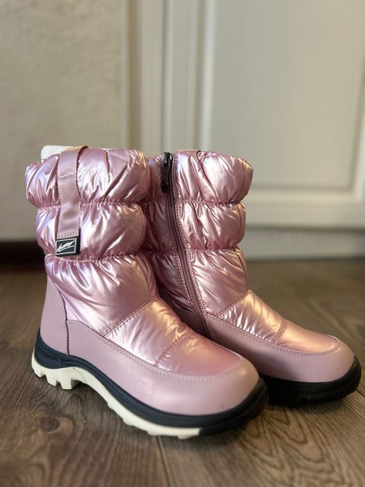 Зимние, новые детские сапоги, 35-размера