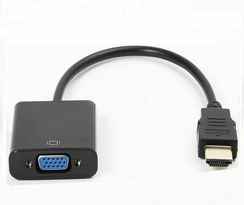 Преходник HDMI(м) към VGA (ж) 1080P конвектор кабел