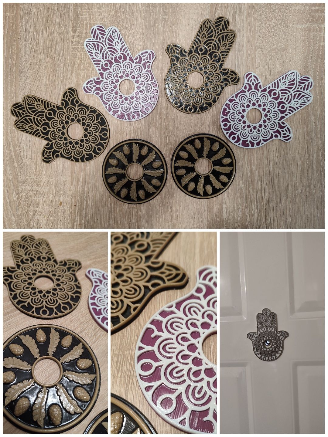 Placute decorative pentru vizor