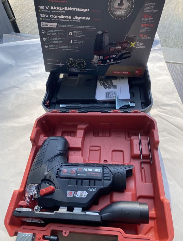 Fierastrau pendular soricel pe acumulator 12v Parkside Performance