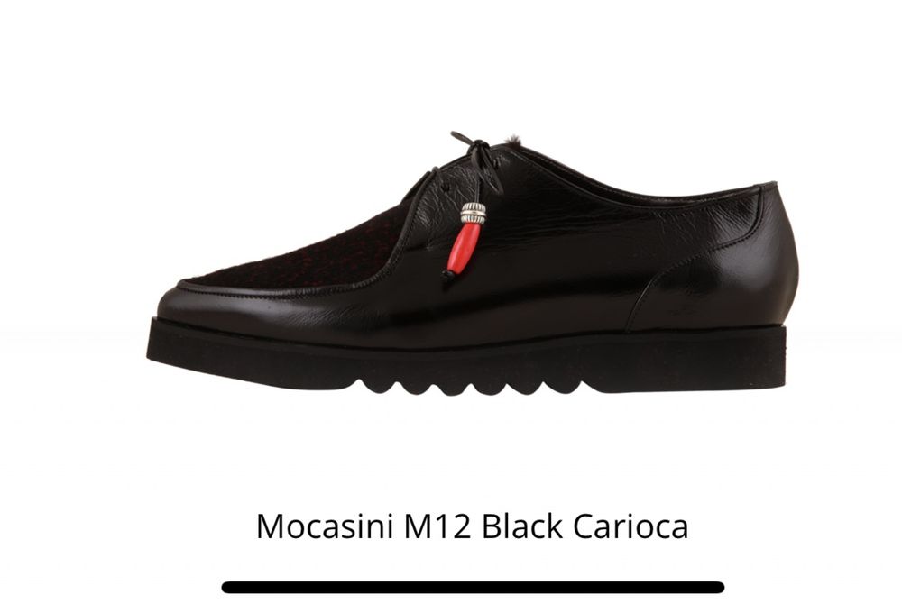 Mocasini / pantofi Hotstepper black carioca 38