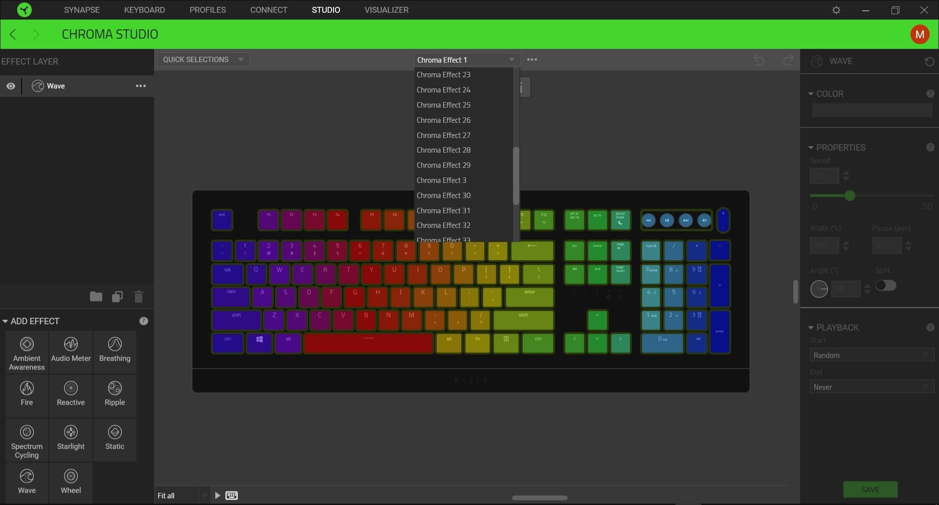 Razer Cynosa V2  RGB Клавиатура