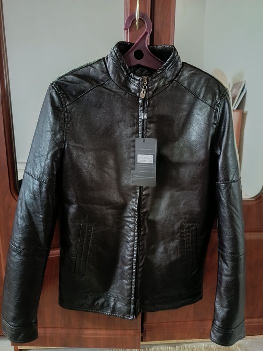 Эко кожа куртка мальчику