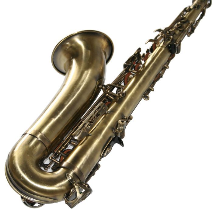 Saxofon Tenor VINTAGE ANTIK Karl Glaser® Bb (Si bemol) sax curbat NOU