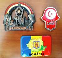 Метални магнити за хладилник Египет, Тунис и Румъния