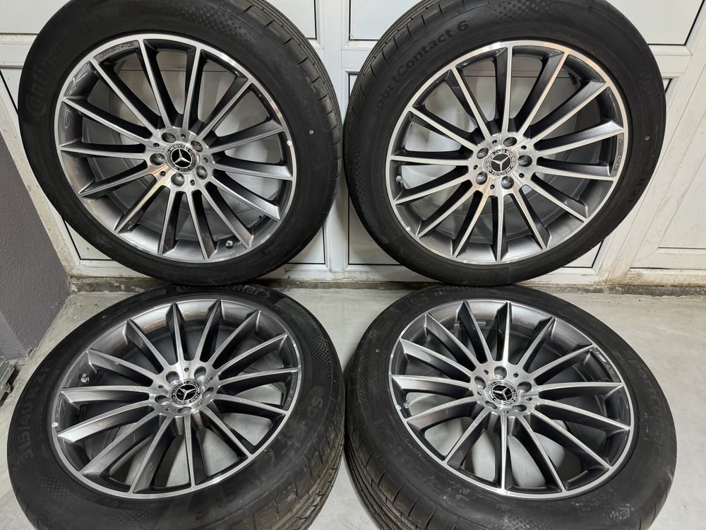 Jante originale Mercedes AMG R21 GLE A167 W167 echipare vara noi 2024