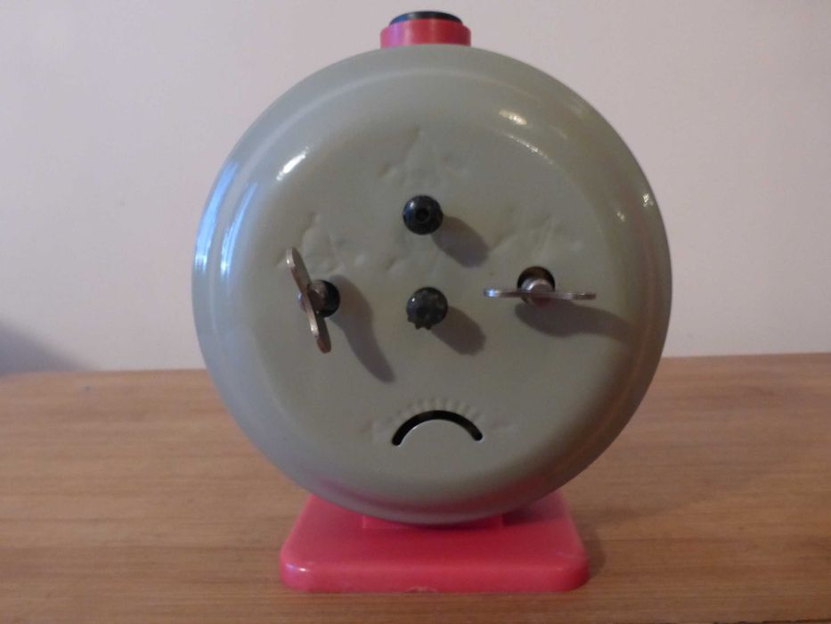 Рядък Великденски будилник Янтар часовник