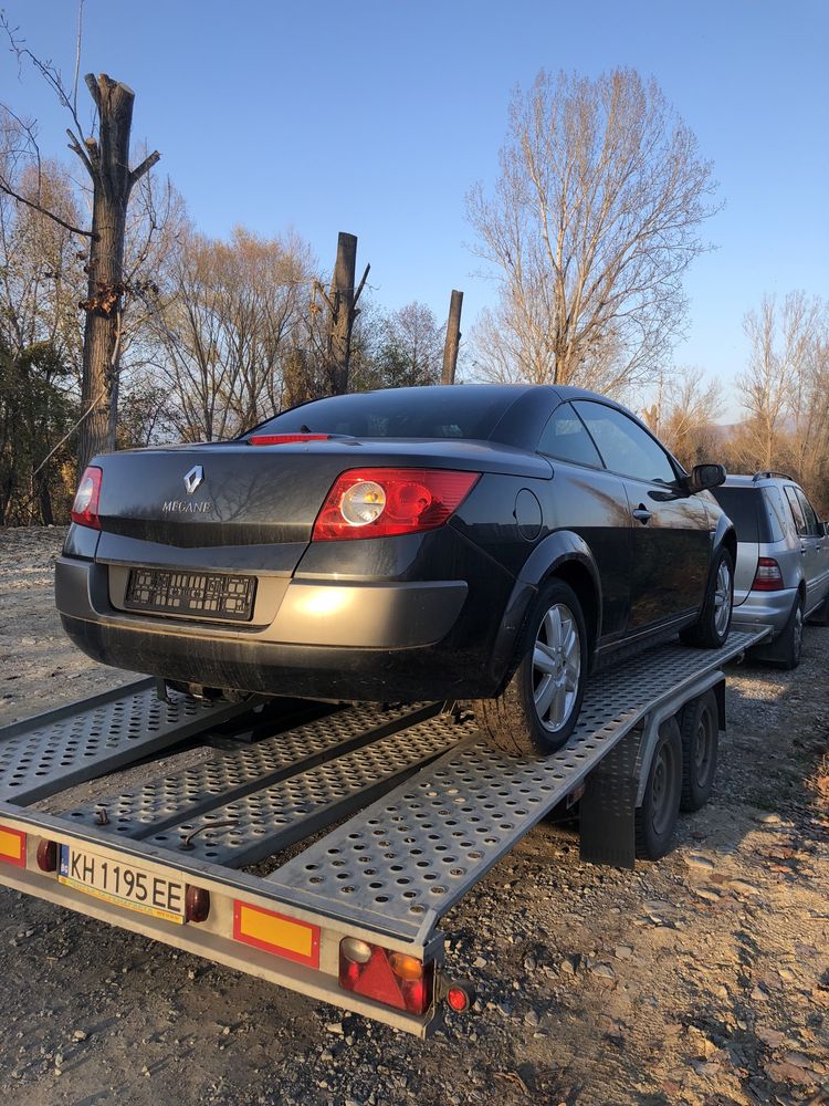 Renault megane cabrio 1.6 i на части