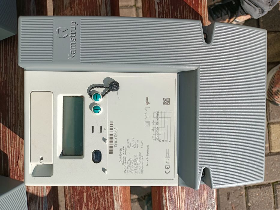Contor trifazat Kamstrup OMNIPOWER + modul GSM -activ, reactiv
