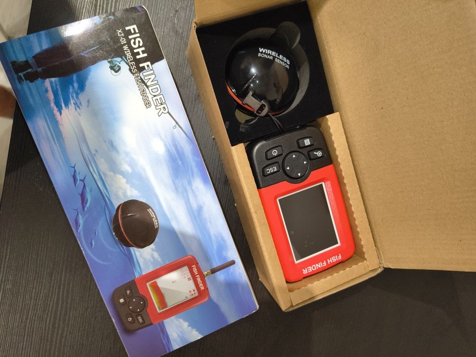 Сонар за риболов Sonar Fish Finder XJ-01, Безжичен, 100м обхват