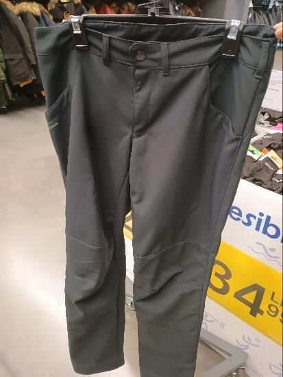 Pantalon hidrofob Drumeție Nh500 -4°c Gri - produs resigilat Decathlon