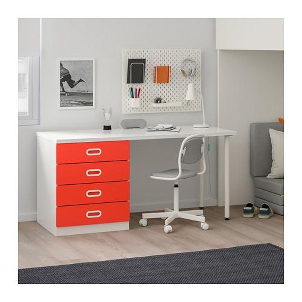 Двуетажно легло с бюро  IKEA