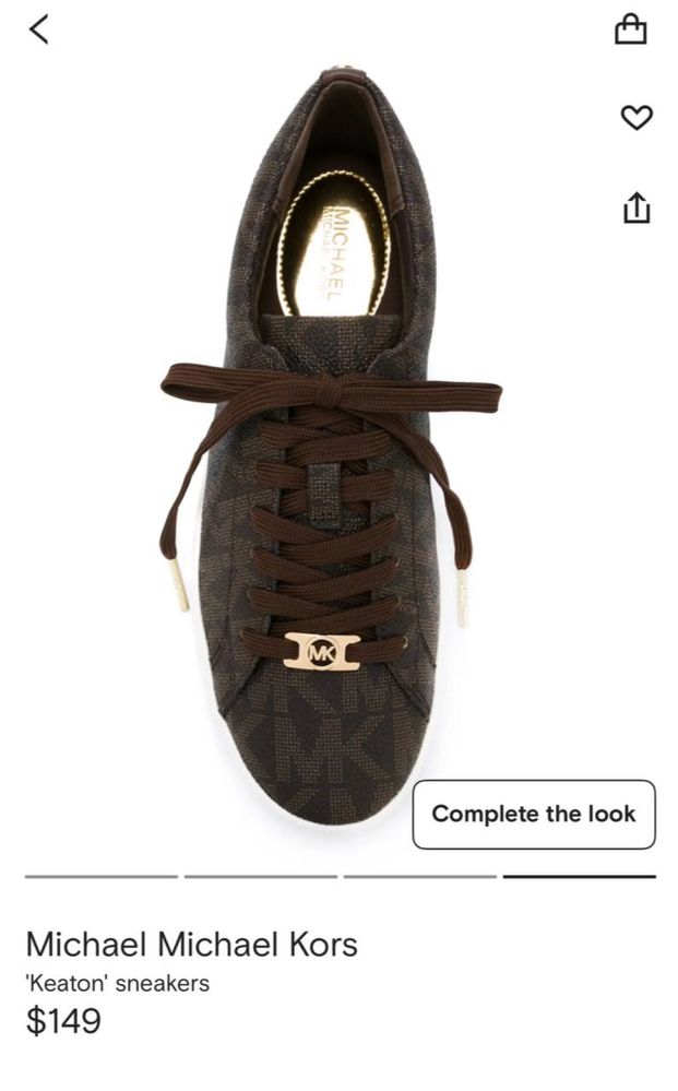 Michael kors, кожаные сникерсы 39