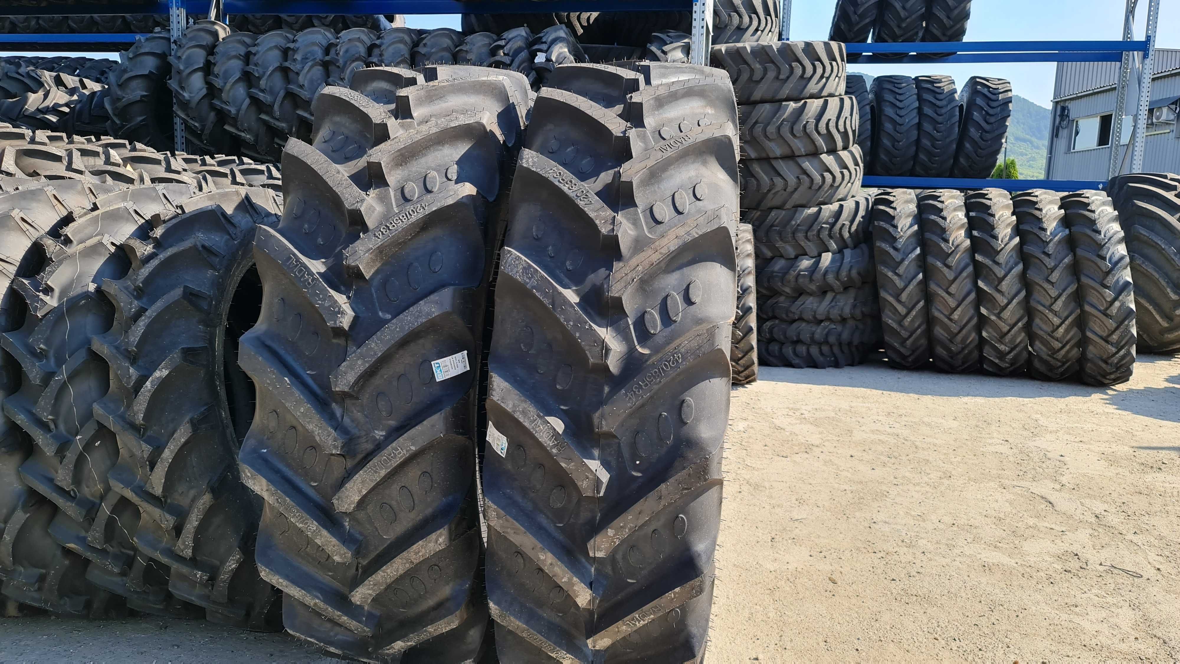 Anvelope noi 420/85R34 marca BKT cauciucuri radiale 16.9R34 TRACTOR