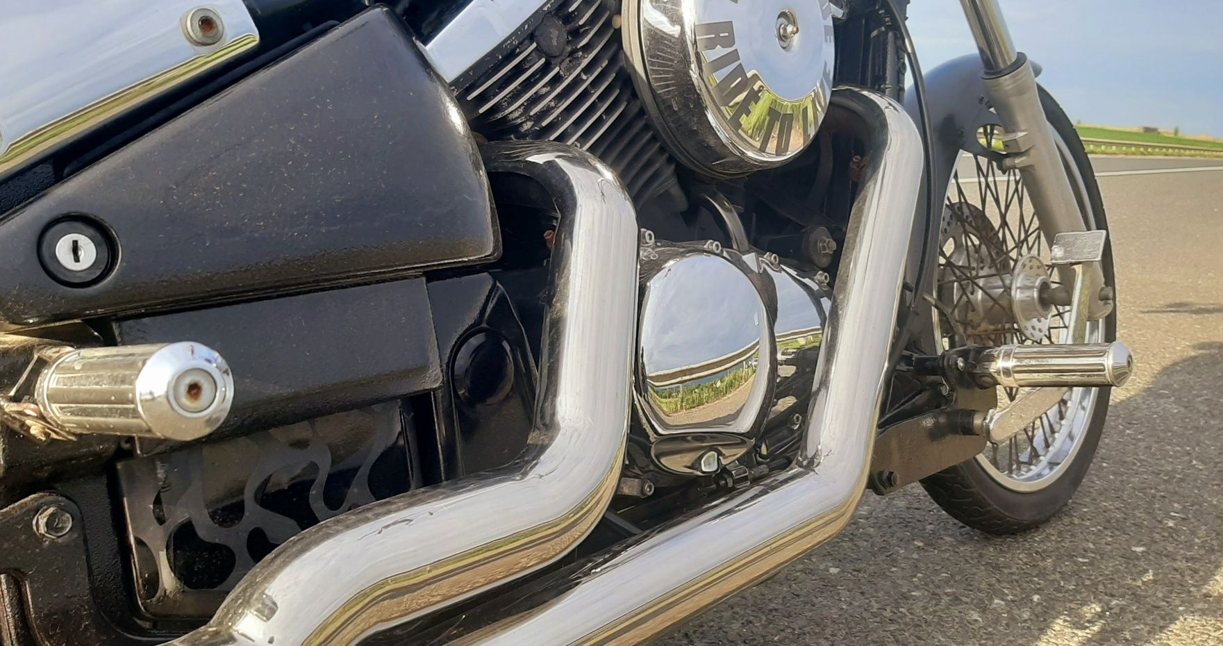 Kavasaki VN 800 schimb cu boxer cu atas