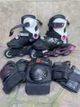 Role fete Oxelo Play5 mar 30-32 si set protectii