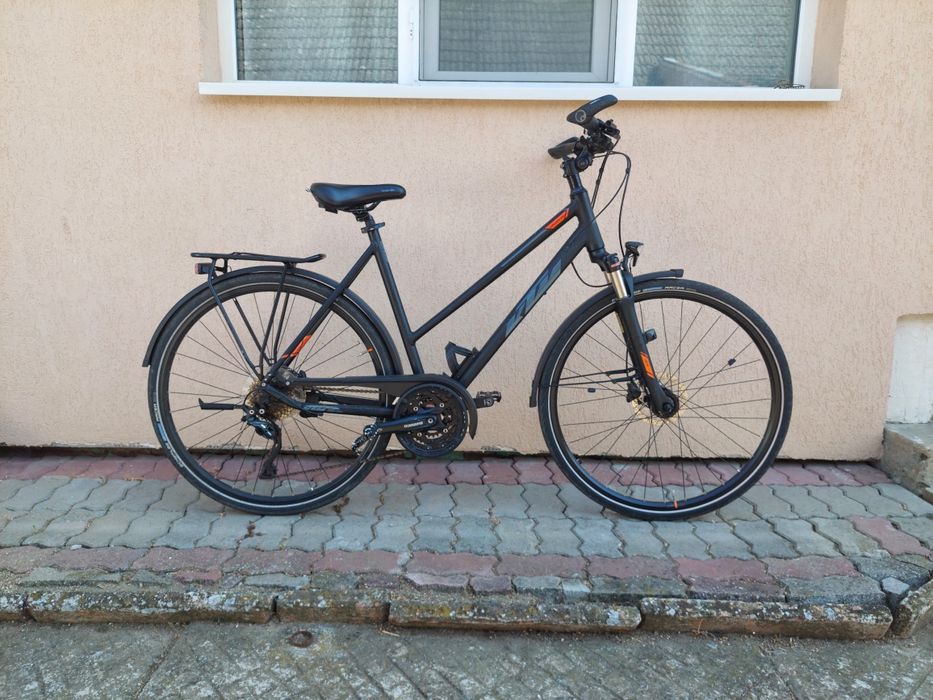 Bicicleta KTM Valencia Street Shimano XT 3x100 dinam led cadru L