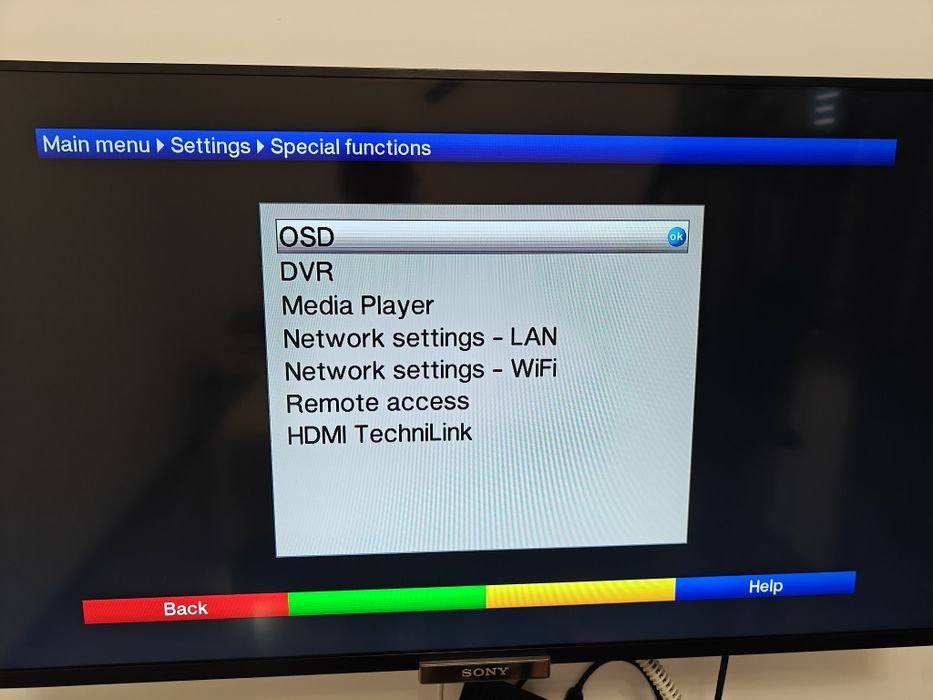 Vand Technisat DVB C