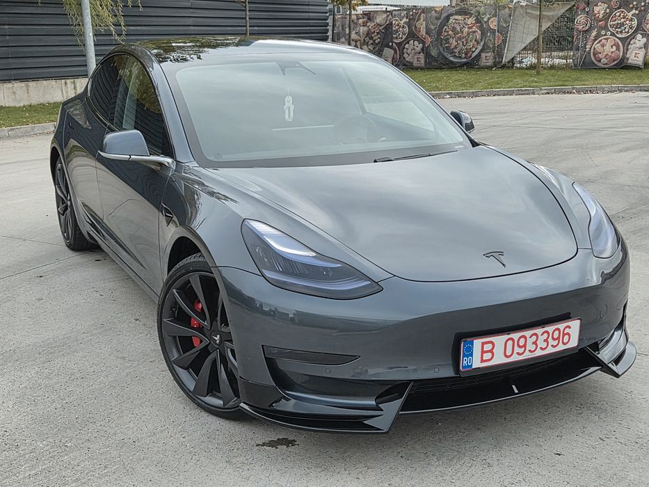 Tesla Model 3 PERFORMANCE 520CP, Black Shadow  Variante,Schimb