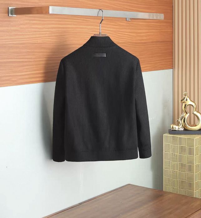 Geaca neagra de barbati Zegna