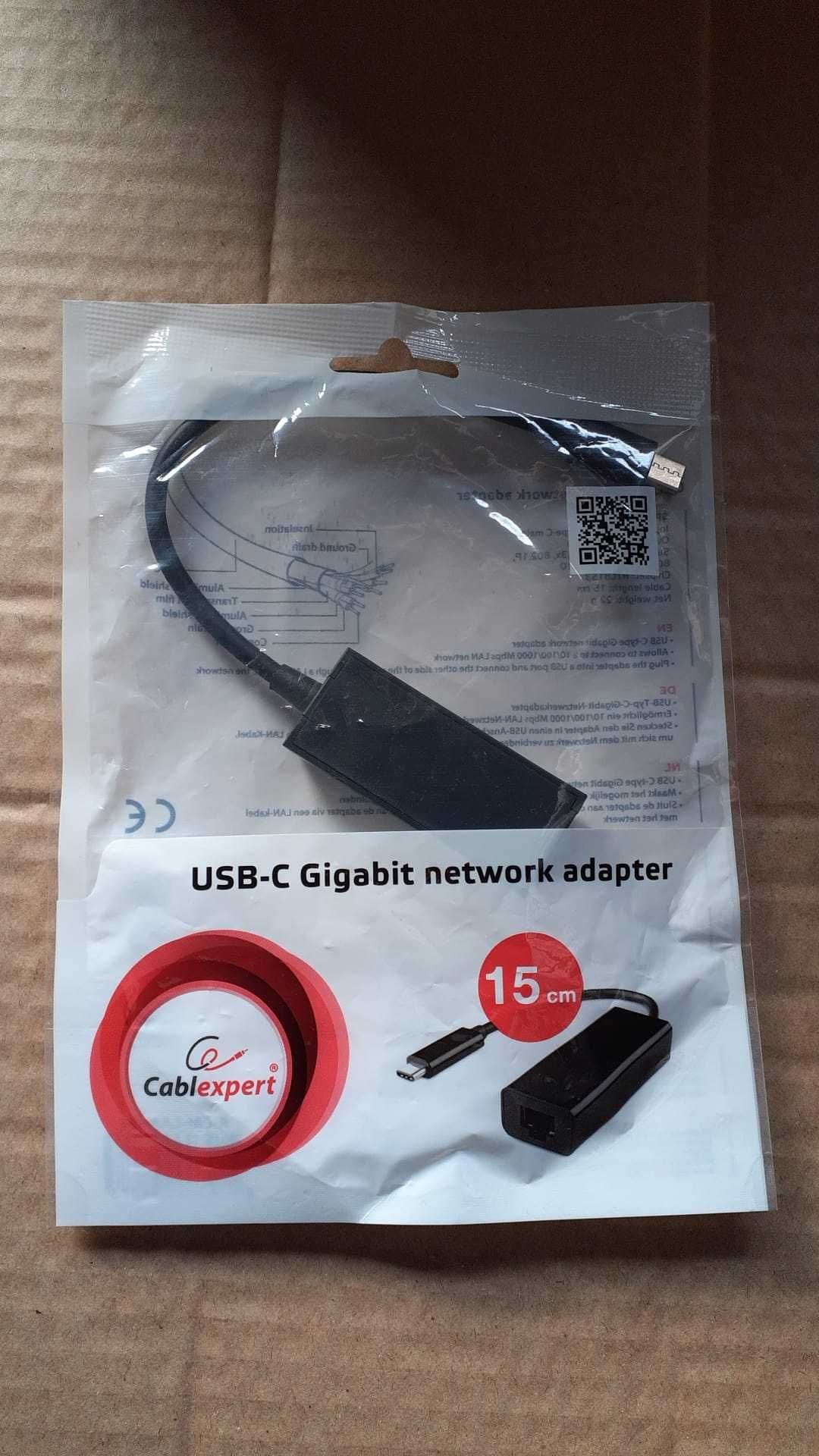 placa de retea lan 1000 -USB-C pt. laptopuri noi, subtiri , ultrabook