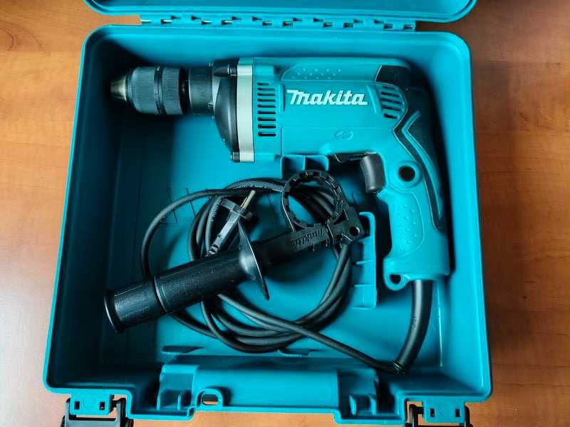 Bormasina NOUA Makita HP1631K cutie transport maner suplimentar