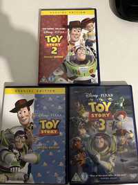 DVD Toy story 1,2,3 на английски