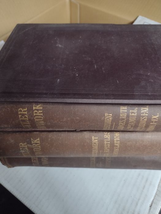 Антикварни книги - Butler's Bible-Work
