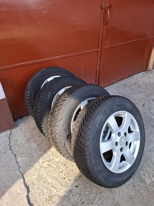 Roti 5x112 Gama Vag ,audi ,Mercedes cu anvelope de iarna 195 65 15
