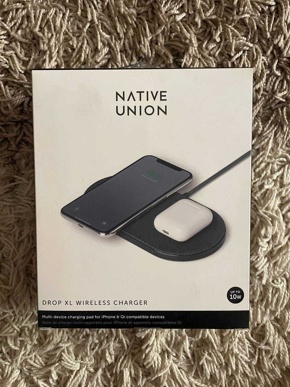 NATIVE UNION drop XL wireless charger