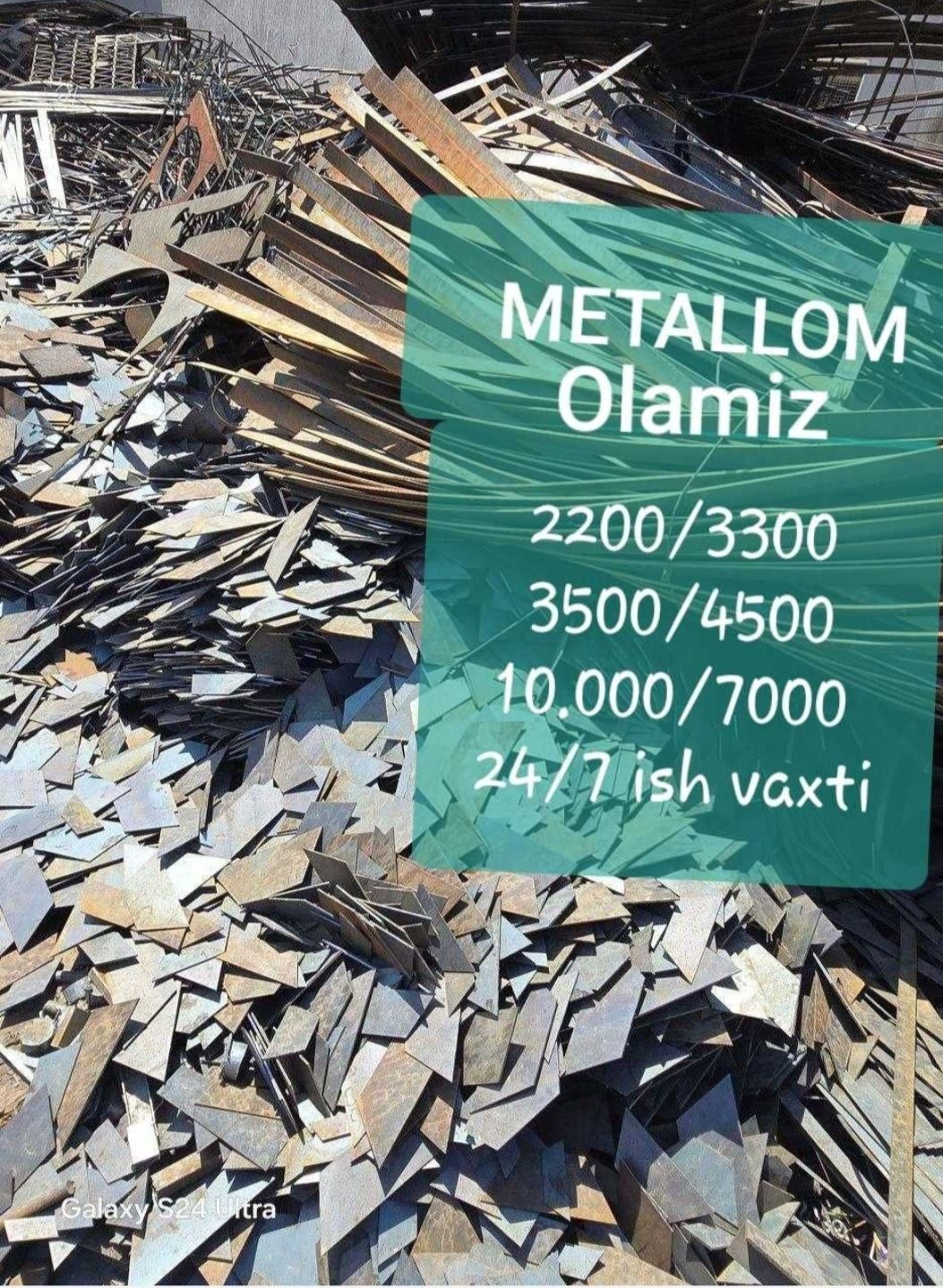 Металлом оламиз перировотка metalom olamiz  Toshken buylab