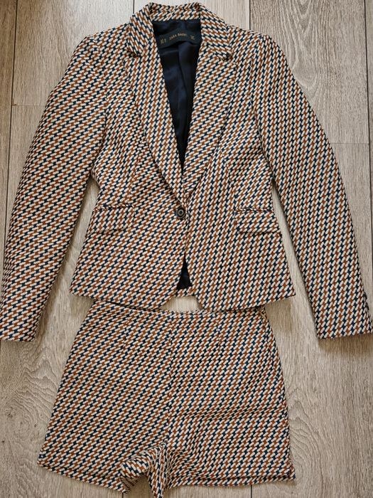 Set Sacou/Pantalon Scurt Zara - XS