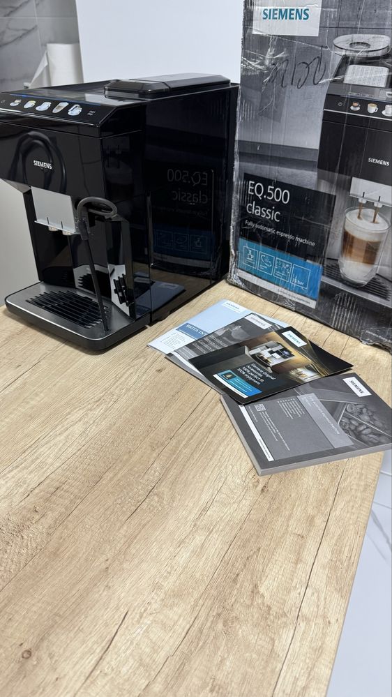 DE LUX - Espressor automat Siemens EQ 500 Classic Premium