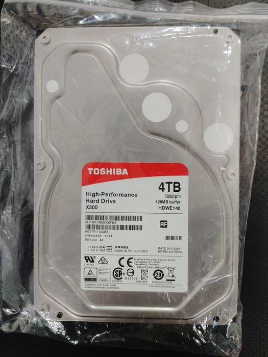 Toshiba Жесткий Диск 4TB HDD