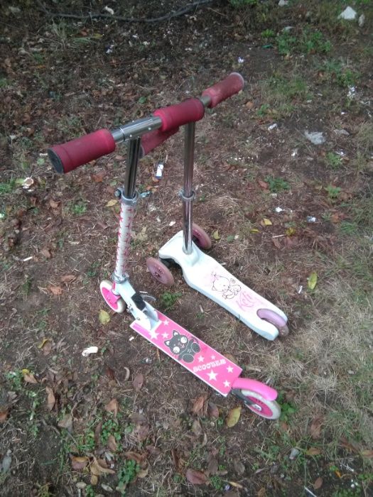 Продавам тротинетки и столче за кола