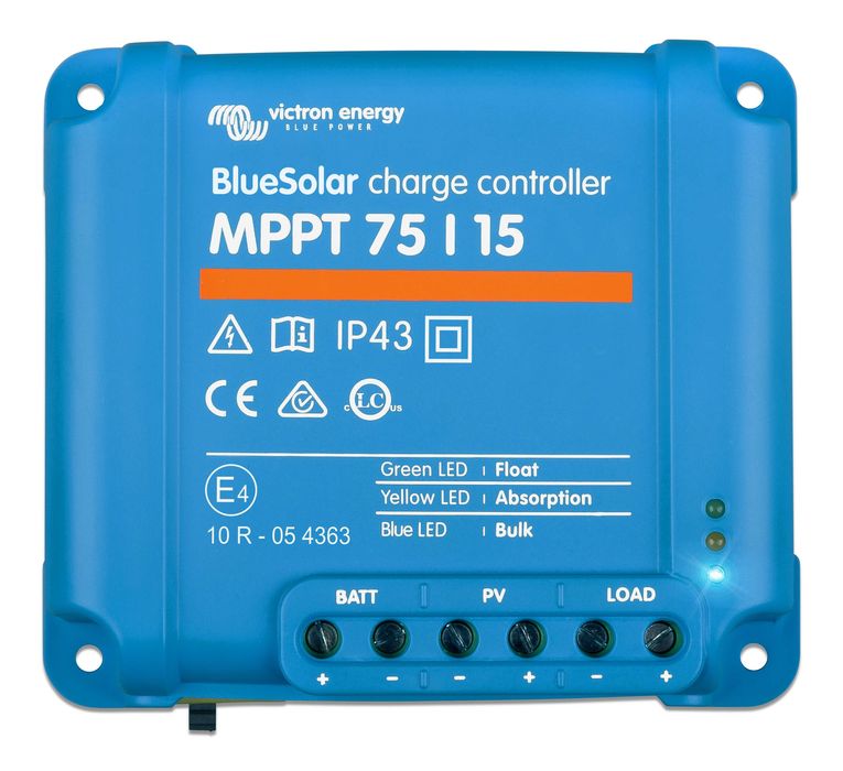 Нов контролер Виктрон Victron Bluesolar MPPT 75/15 - 12/24V 15A