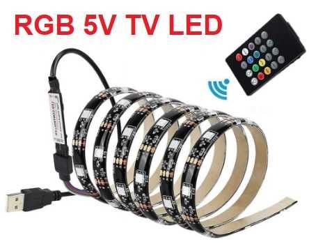 RGB 5V  TV LED лента / USB