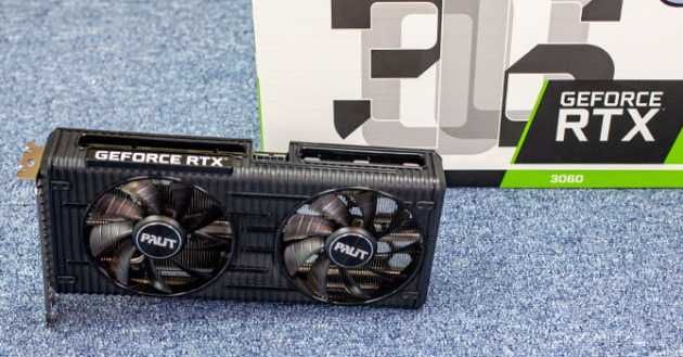 Видеокарта Palit GeForce RTX 3060 DUAL
