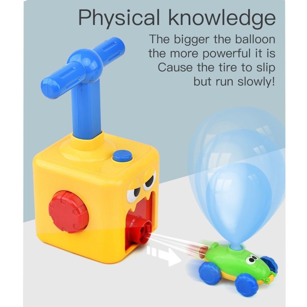 Детска игра, колички задвижващи се от балон