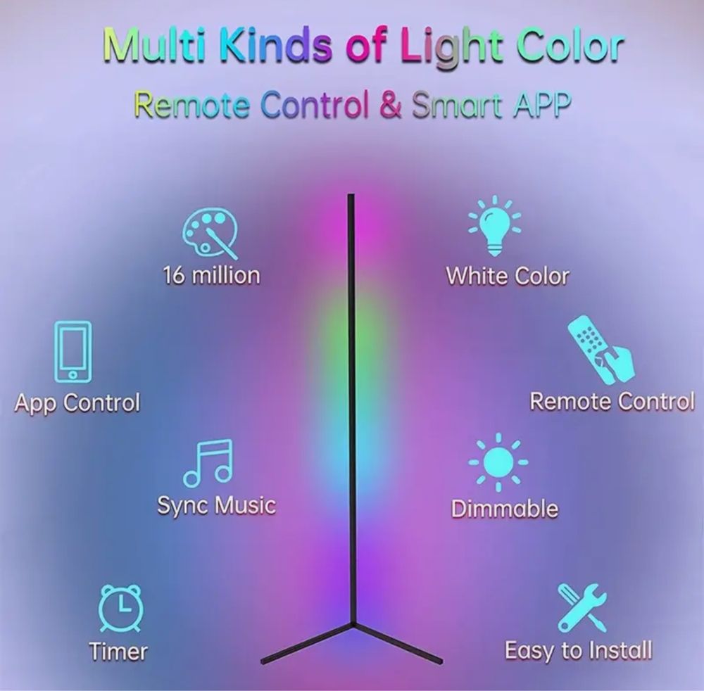 Lampa led pentru podea