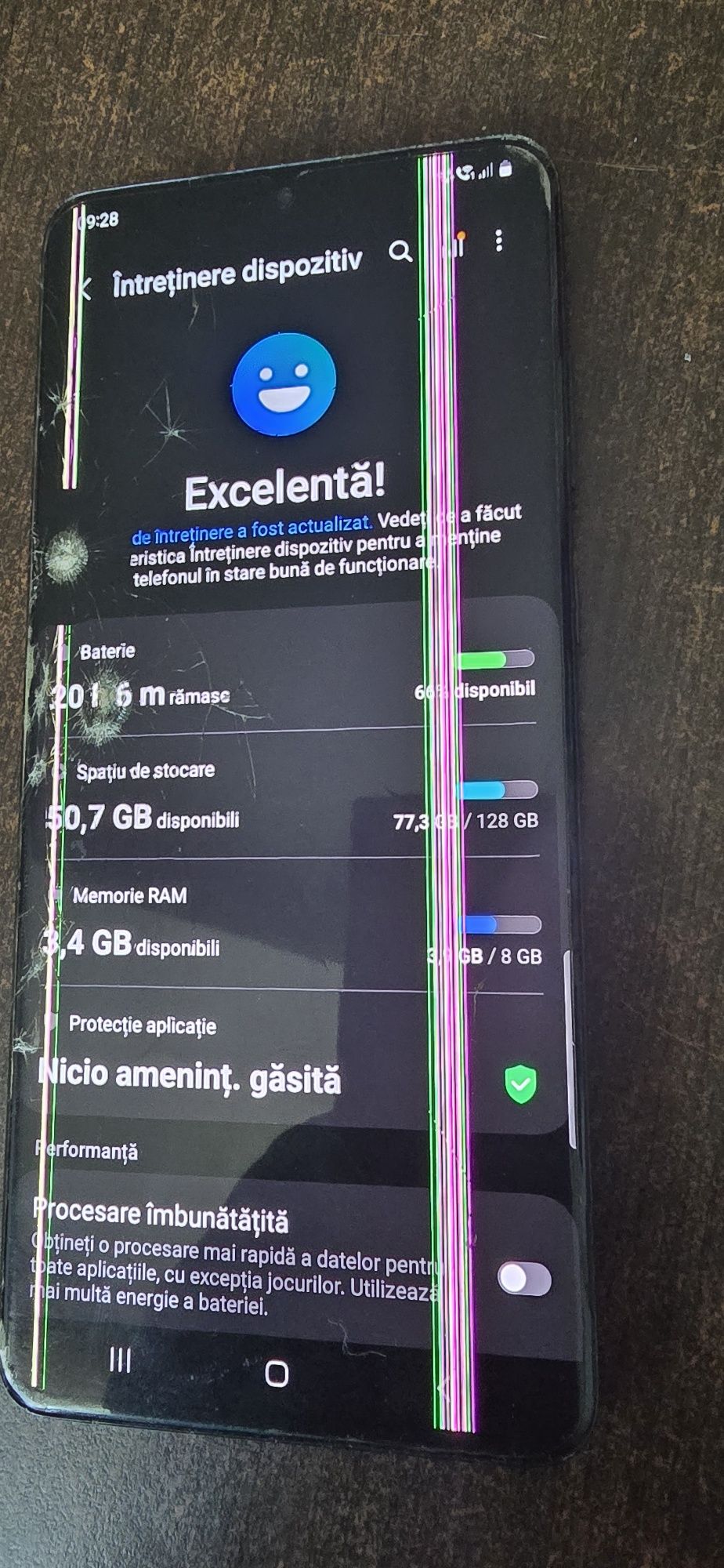 Vand samsung galaxy s20 plus negru