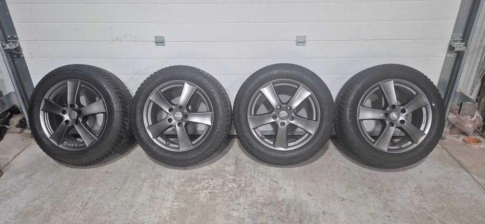 Джанти DEZENT 5х112 и гуми Dunlop Winter Sport 5 225/55R17