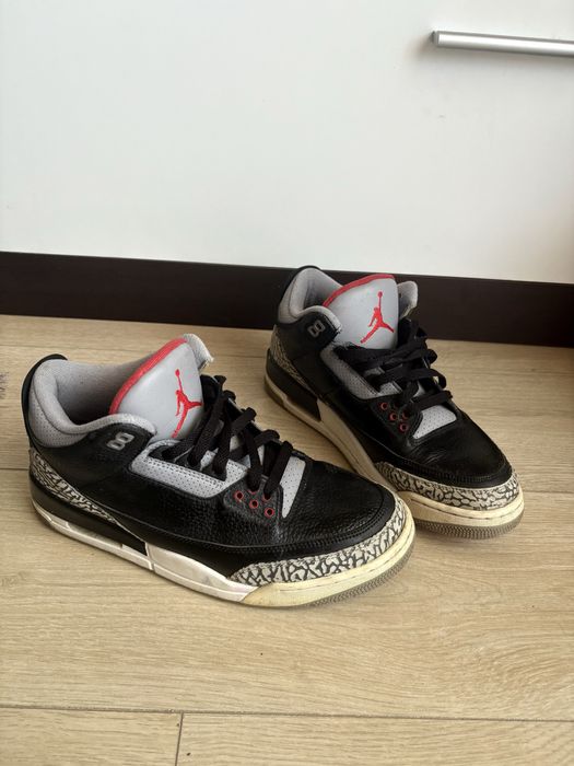 Jordan retro 3 black cement