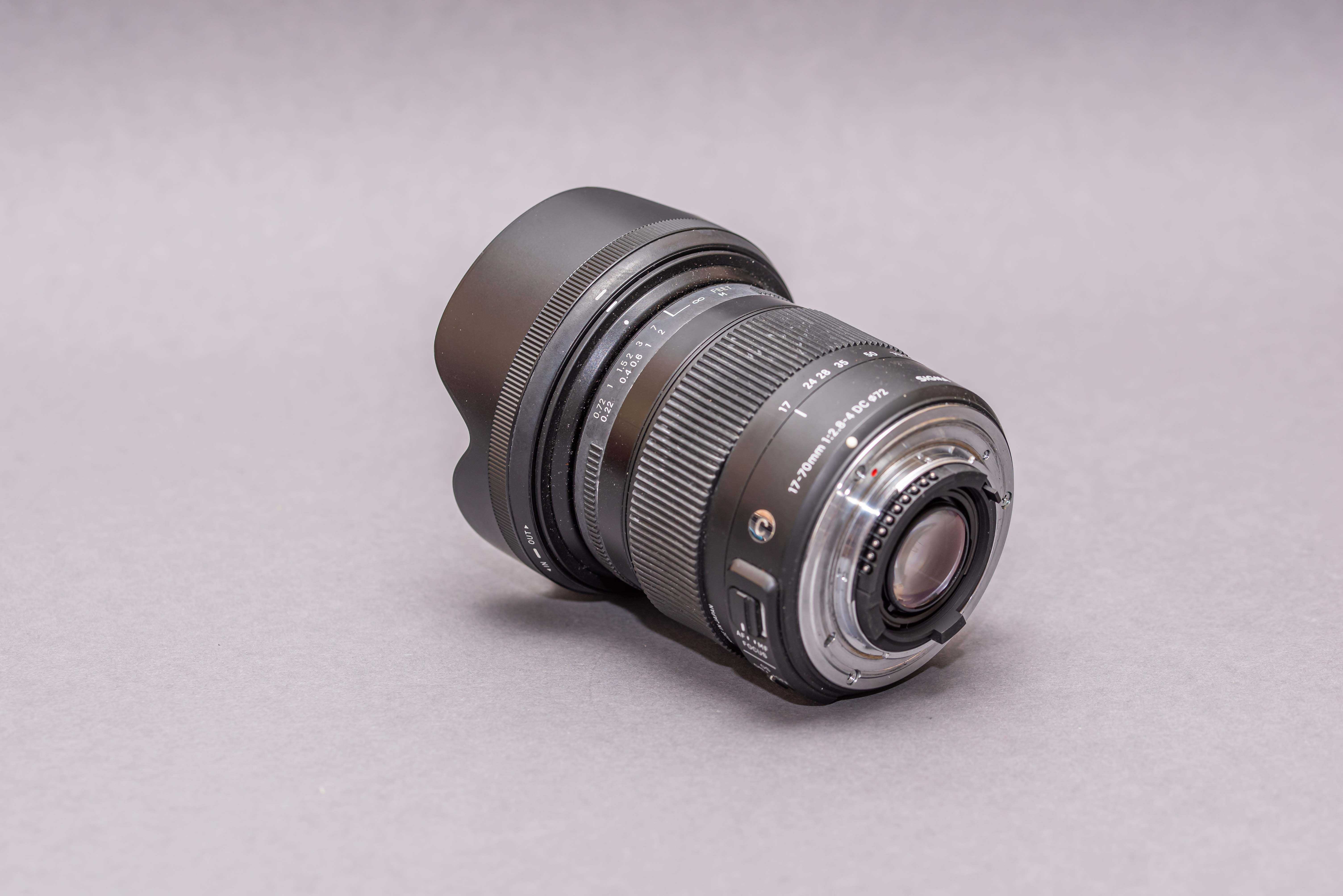 Obiectiv Sigma DC 17-70mm 2.8-4.5, montura Nikon