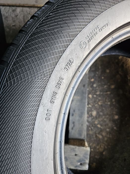 4 anvelope iarna 275 55 19 Continental 2022 6mm