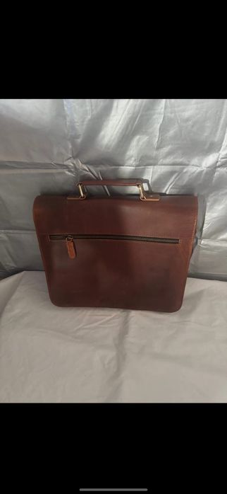 Geanta Vinted piele de capra documente laptop  unisex